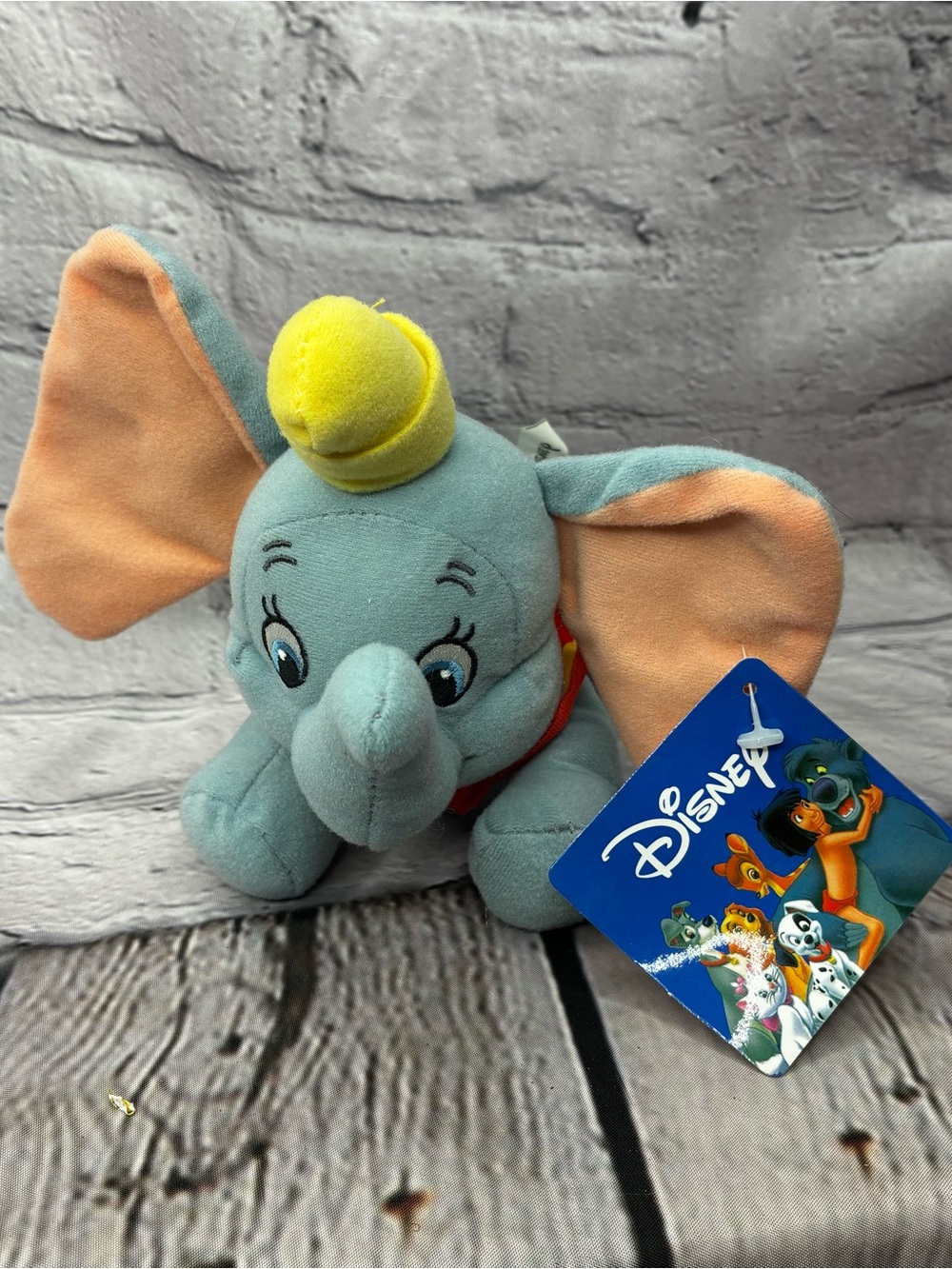 5/$20 Vtg Disney Movie 10” Dumbo Plush Stuffed Animal Toy Factory Kidcore Fandom